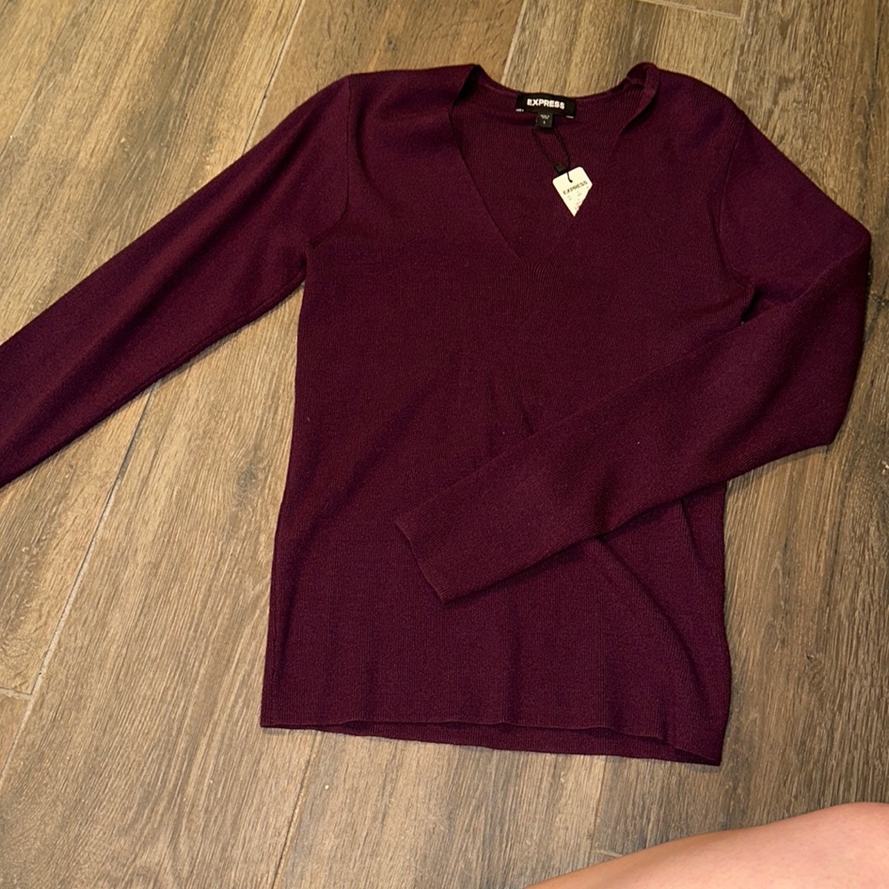 Express v neck sweater!